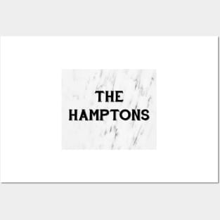 The Hamptons - marble Posters and Art